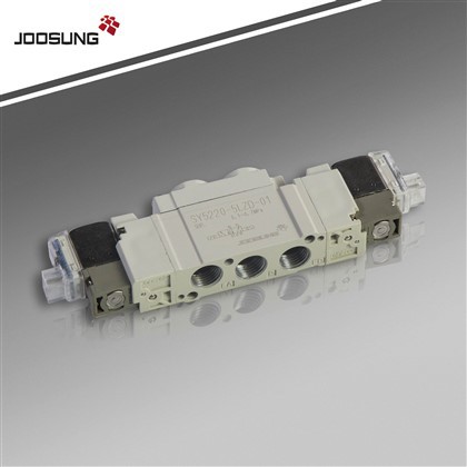 SY7220-5L-02 Valve ya Solenoid ya Nyuma ya Coil Mbili